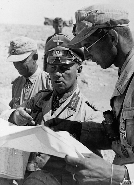 General Rommel on Campaign (by Imperial War Museums, CC BY-NC-SA)