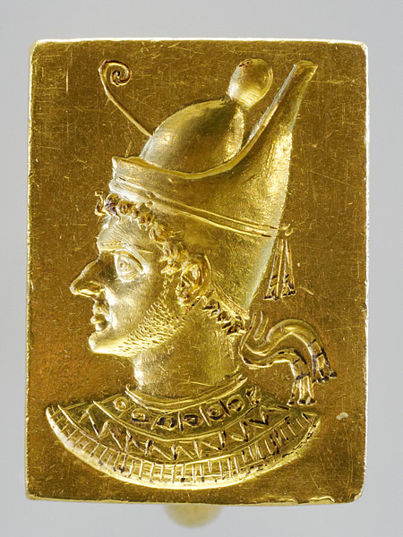 Engraved Ring Depicting Ptolemy VI