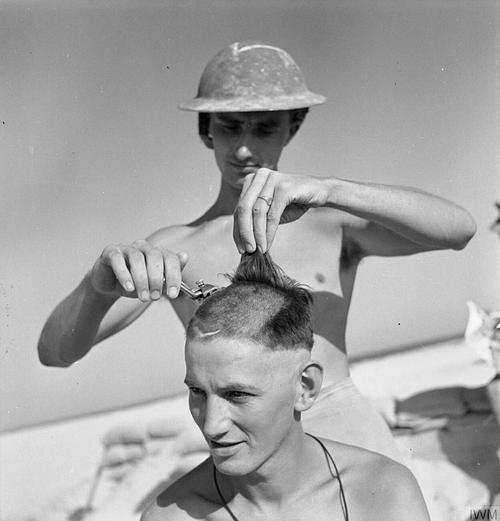 Giving a Haircut in the Desert