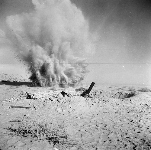 Under Fire at El Alamein