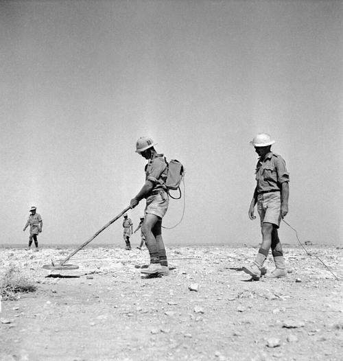 South African Troops Minesweeping