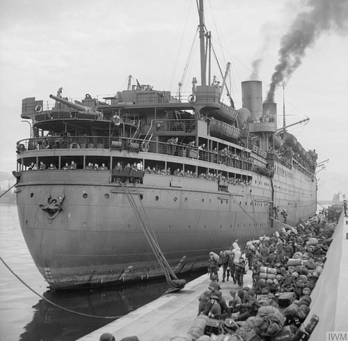 British Troopship, Algeria