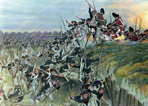 Storming of Redoubt 10 at Yorktown