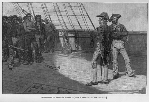 Impressment of American Sailors into the British Navy