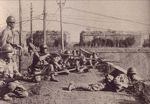 Japanese Troops, Manchuria, 1931