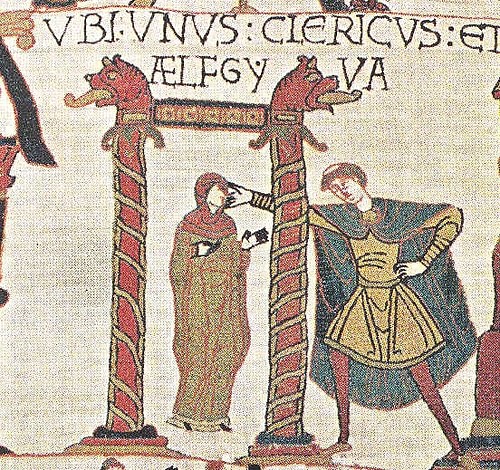 Aelfgifu Scene, Bayeux Tapestry