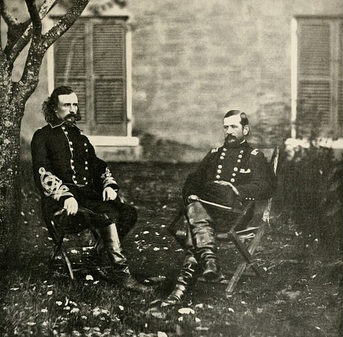 Custer with Pleasonton