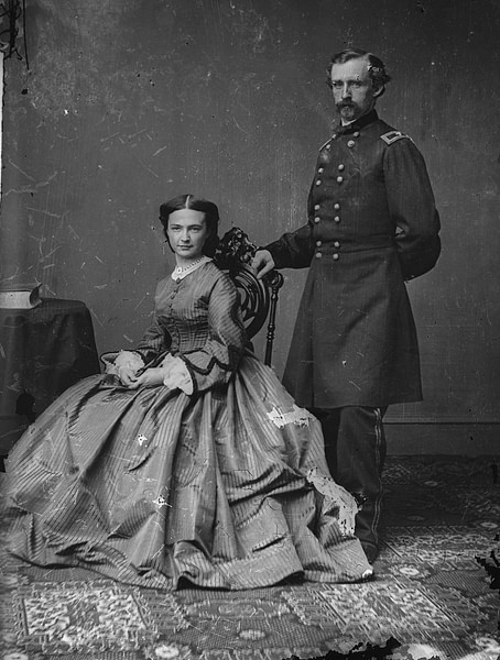 George & Libbie Custer, 1864