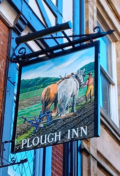 Plough Inn Sign, Whitby