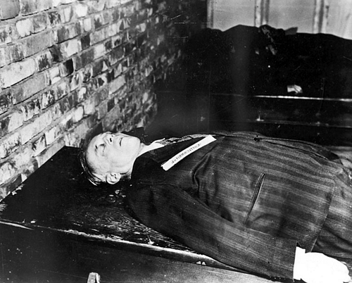 Corpse of Joachim von Ribbentrop