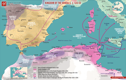 The Kingdom of the Vandals (435–534 CE)