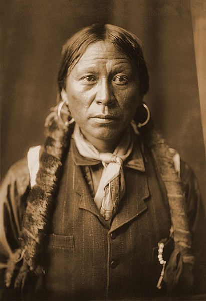 Portrait of a Jicarilla-Apache Man