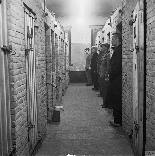 Gestapo Prison Cells (by B.Hardy - Imperial War Museums, CC BY-NC-SA)