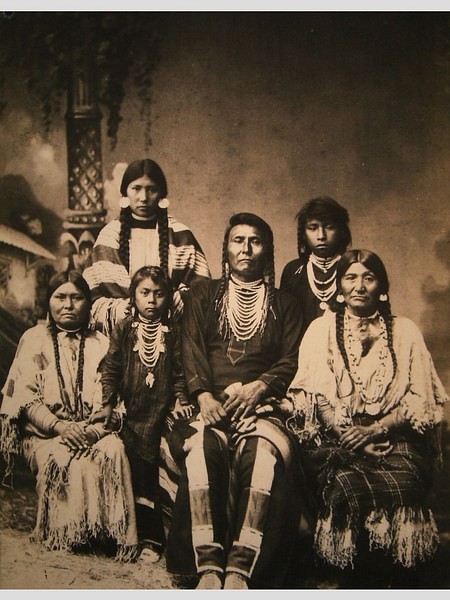 Chief Joseph and Family c. 1880