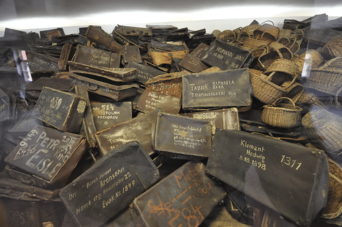 Luggage of Auschwitz Victims