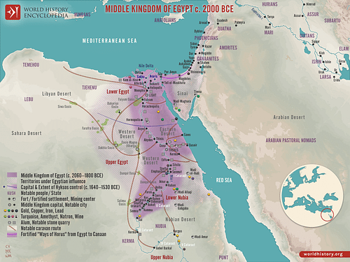 Middle Kingdom of Egypt, c. 2000 BCE