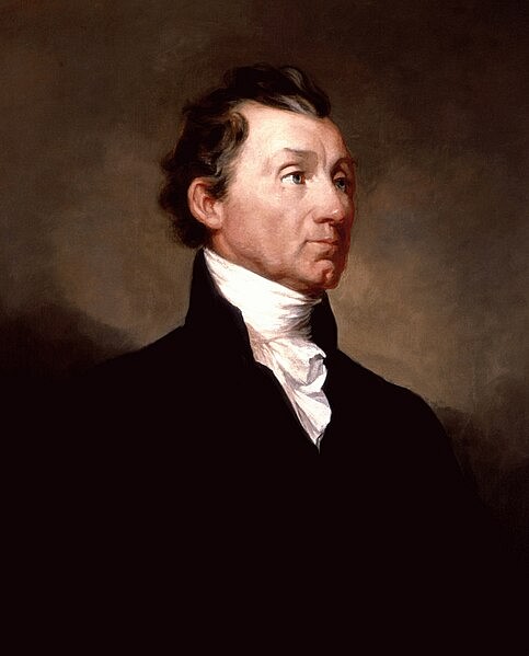 Portrait of James Monroe (by Samuel F. B. Morse, Public Domain)