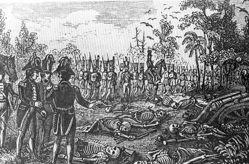 Dade Massacre Site Illustration