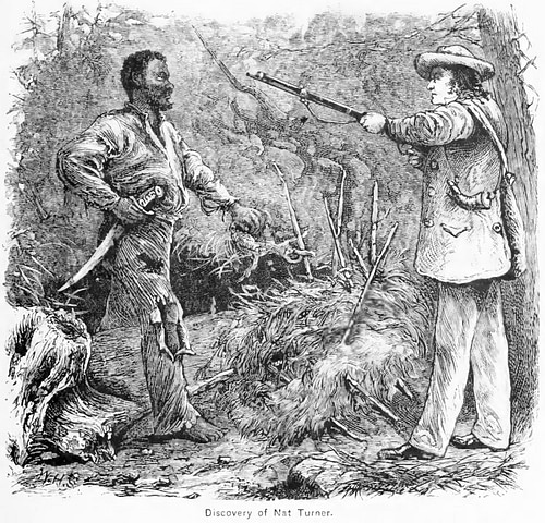 Discovery of Nat Turner (by William Henry Shelton, Public Domain)