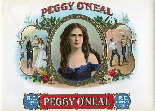 Peggy Eaton and the Petticoat Affair (by Unknown Artist, Public Domain)