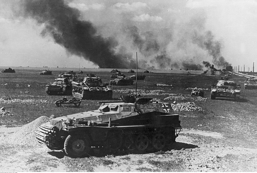 German Armoured Vehicles, Belarus, 1941