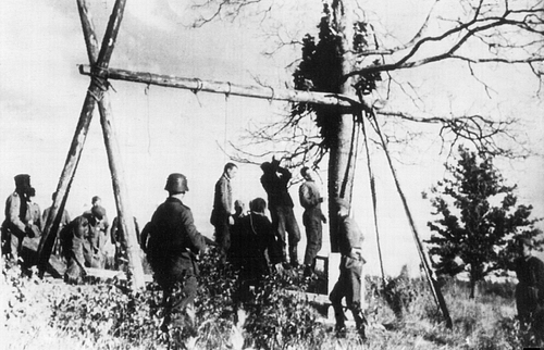 Hanged Soviet Civilians, Operation Barbarossa