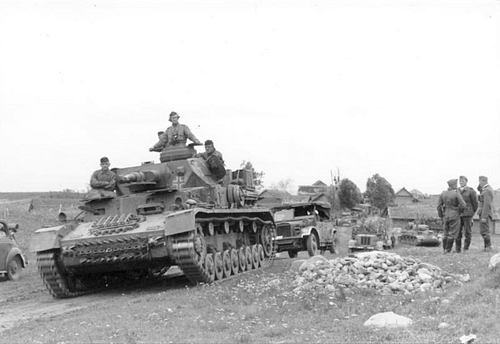 German Panzer IV Tank, 1941