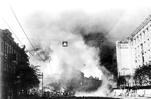 Explosion, Kiev, 1941