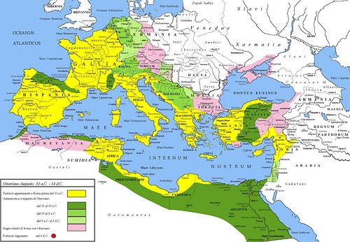 The Extent Of The Roman Empire World History Encyclopedia