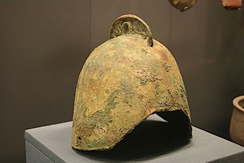 ancient chinese helmet