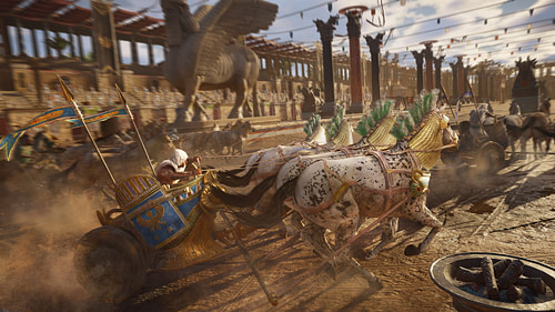 ancient greek chariot races