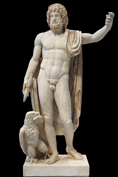 roman gods statues