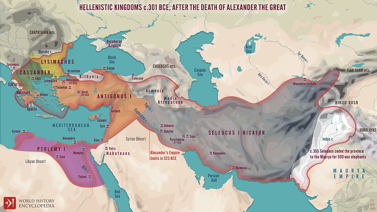 Helenistik Halef Krallıklar MÖ 301