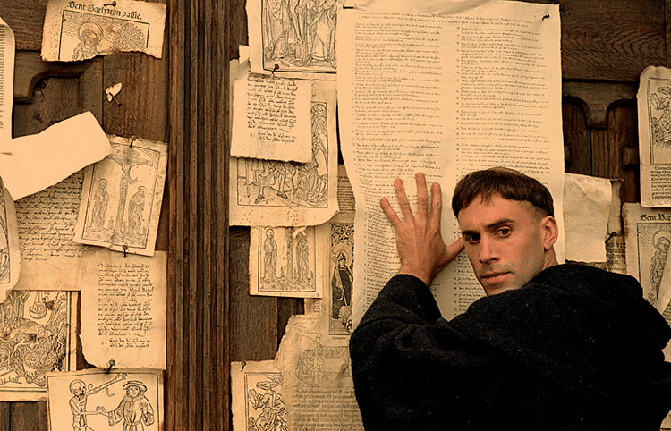 99 theses was nailed to the church door