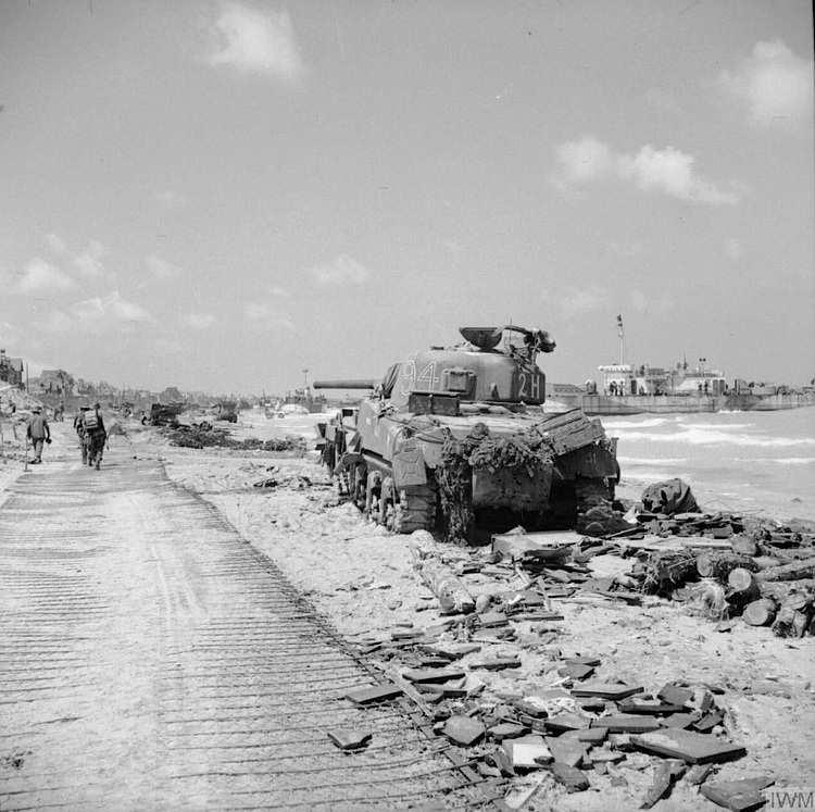 Abandoned Tank, Sword Beach