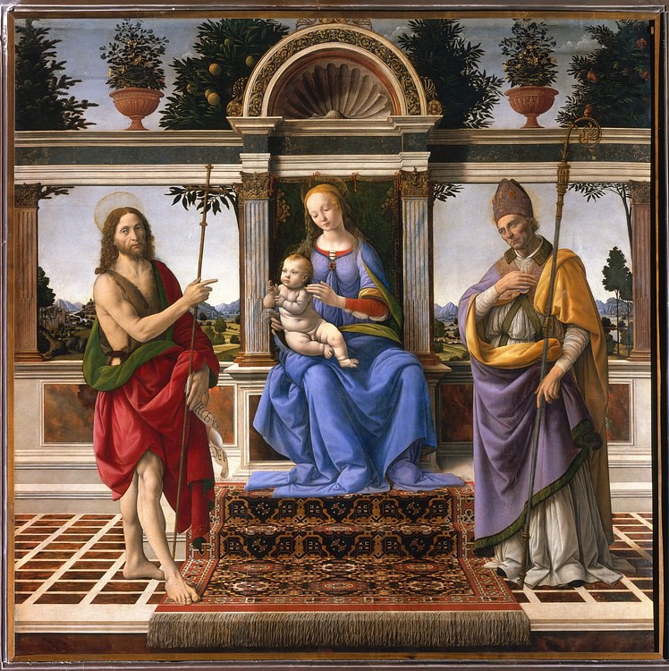 Madonna di Piazza by Andrea del Verrocchio