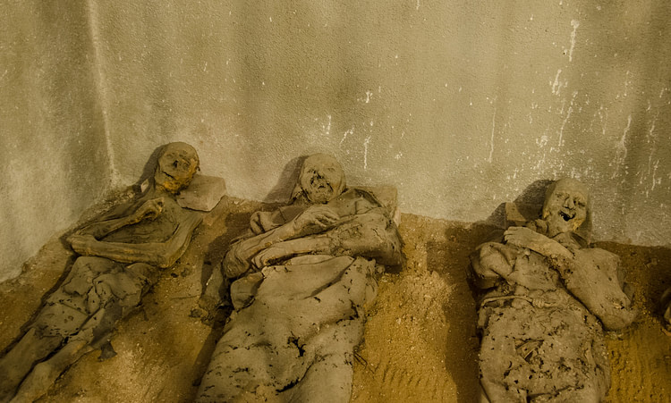 Mummies in the Capuchin Crypt of Brno