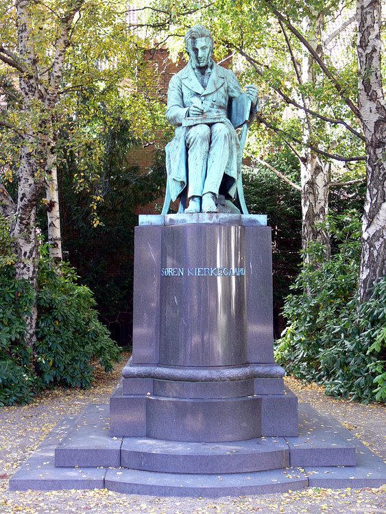 Statue of Søren Kierkegaard