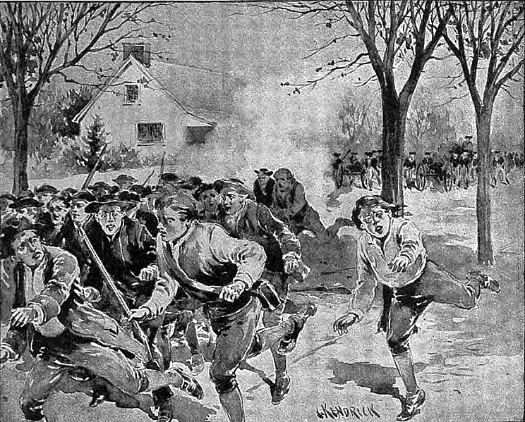 Assault on the Springfield Armory, January 1787