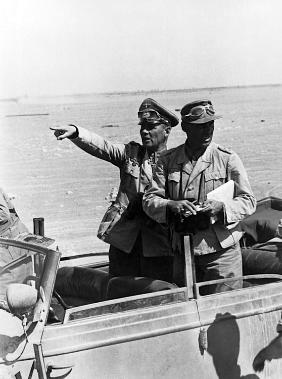 General Rommel, Western Desert