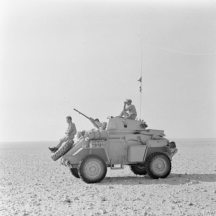 British Armoured Car, Western Desert