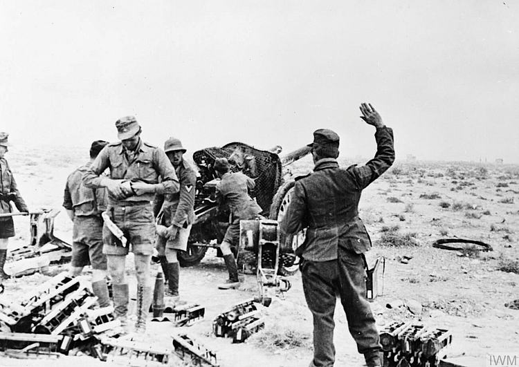 German Artillery, Siege of Tobruk