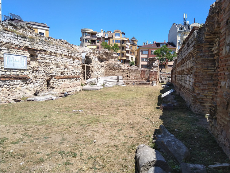 Frigidarium of the Roman Baths in Varna