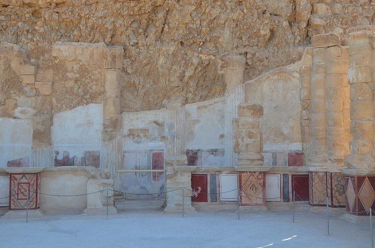 Lower Terrace of Herod's Northern Palace, Masada