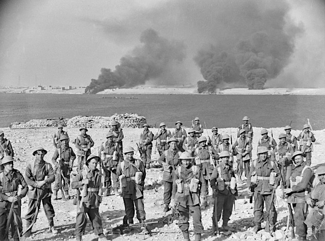 Australian Troops after the Capture of Tobruk, 1941