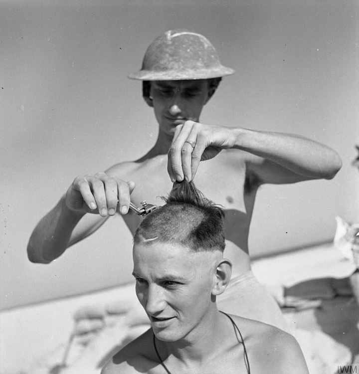 Giving a Haircut in the Desert