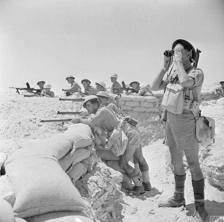 Allied Defences, First Battle of El Alamein