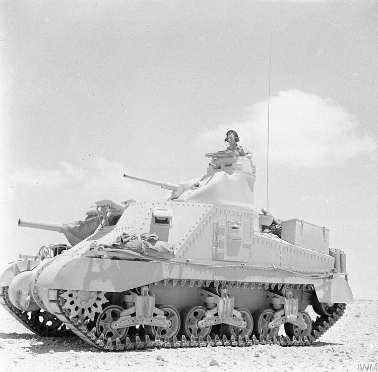 British Lee Tank, El Alamein