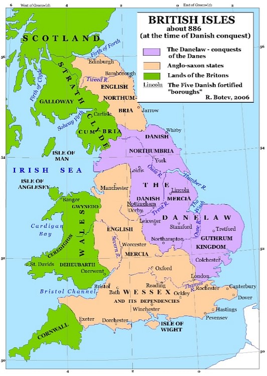 Britain c. 886