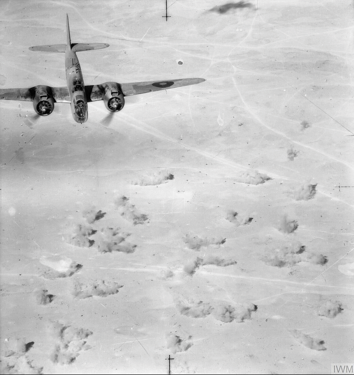 Aerial Bombing, El Alamein